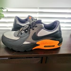 Nike Air Max Excee (DM8683-001) Gray Orange Sneakers Men Size 12